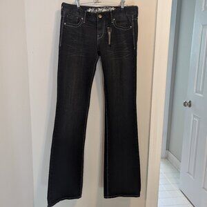 NWT Express Stella Boot Cut dark wash Jeans, Size 4L